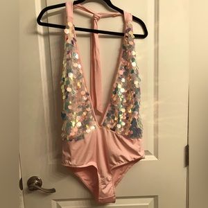 Sequin bodysuit